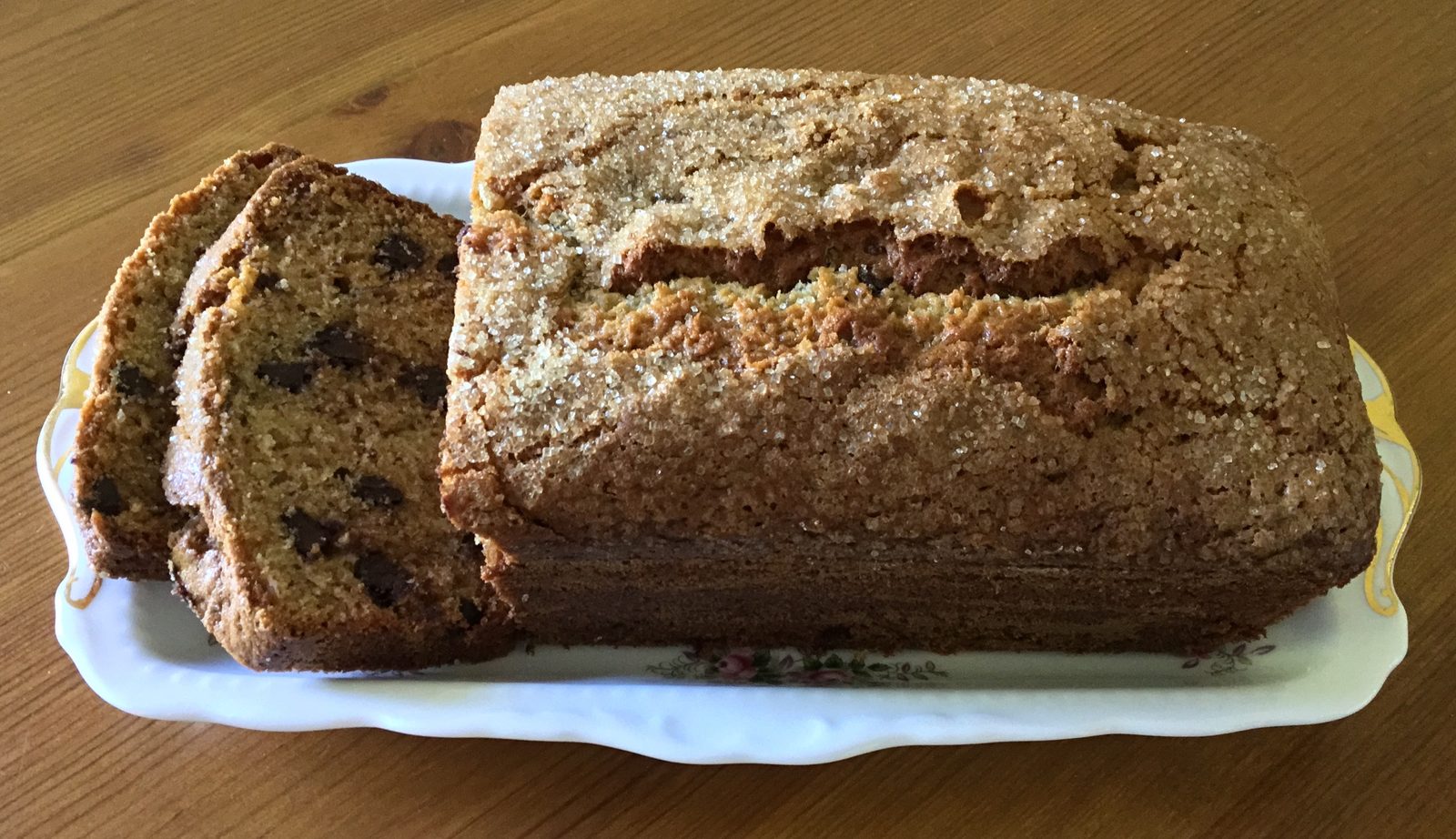 Banana Chocolate Chip Cake