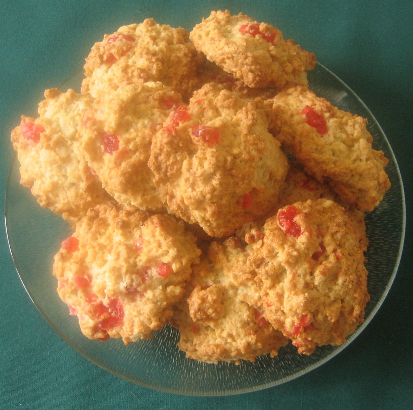 Nutty Cherry Buns