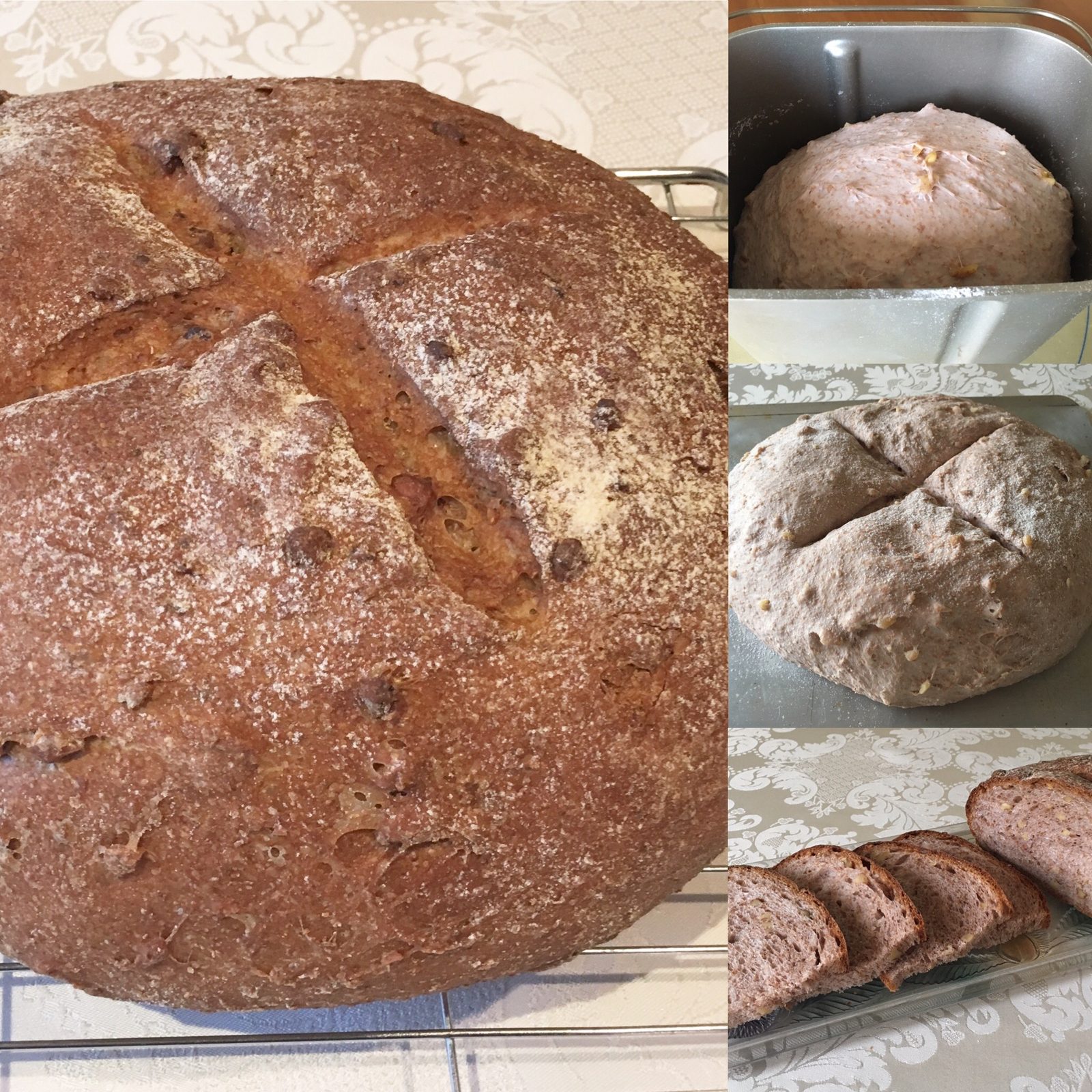 Wholemeal Crusty Walnut Cob