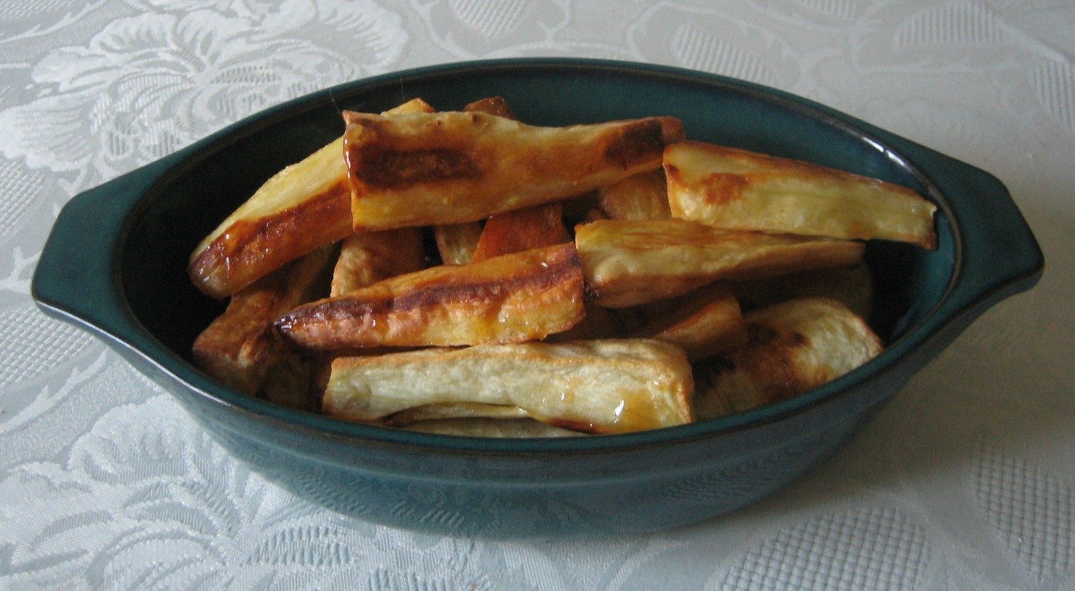 Roasted Parsnips with Maple Syrup