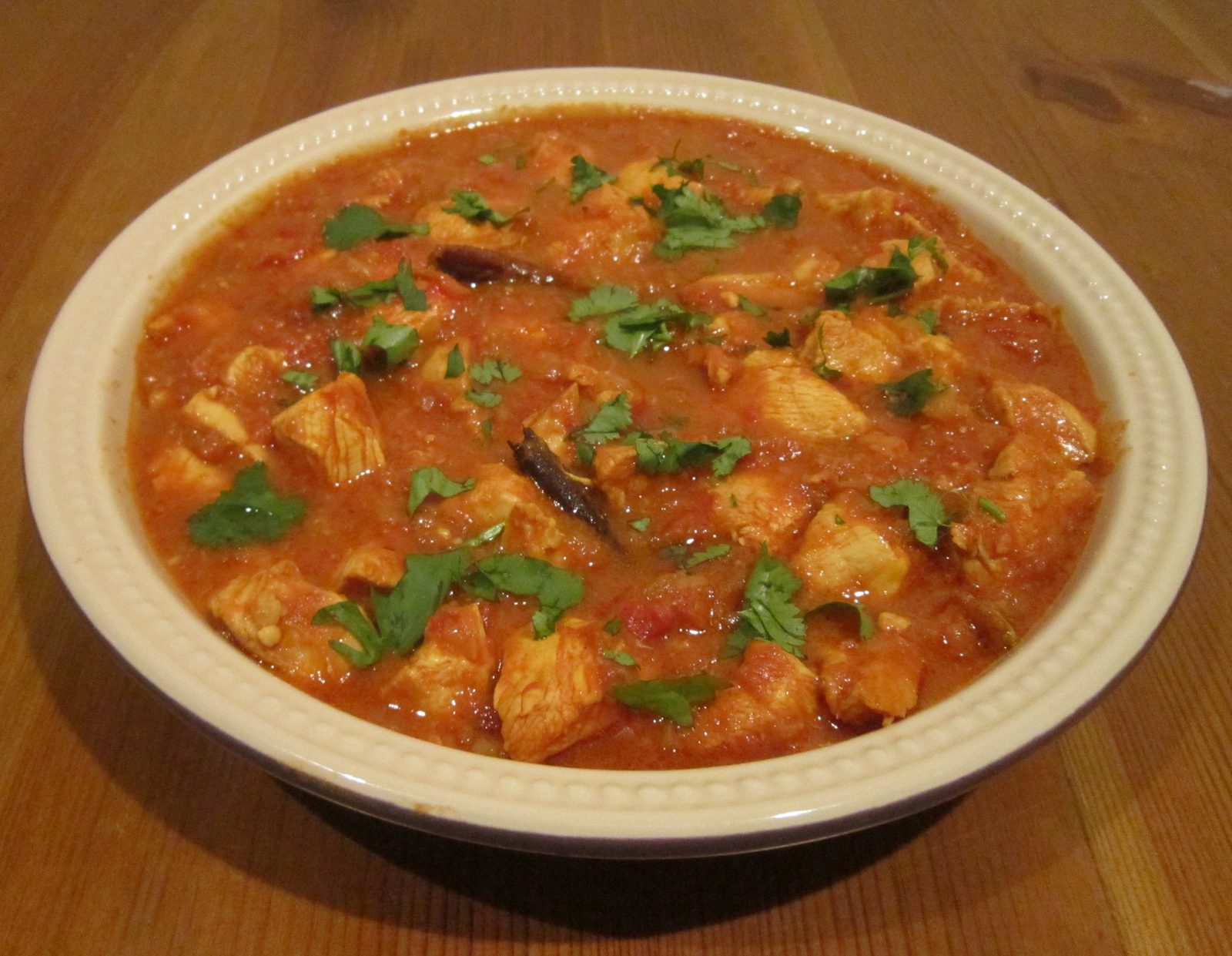 North Indian Style Chicken Curry