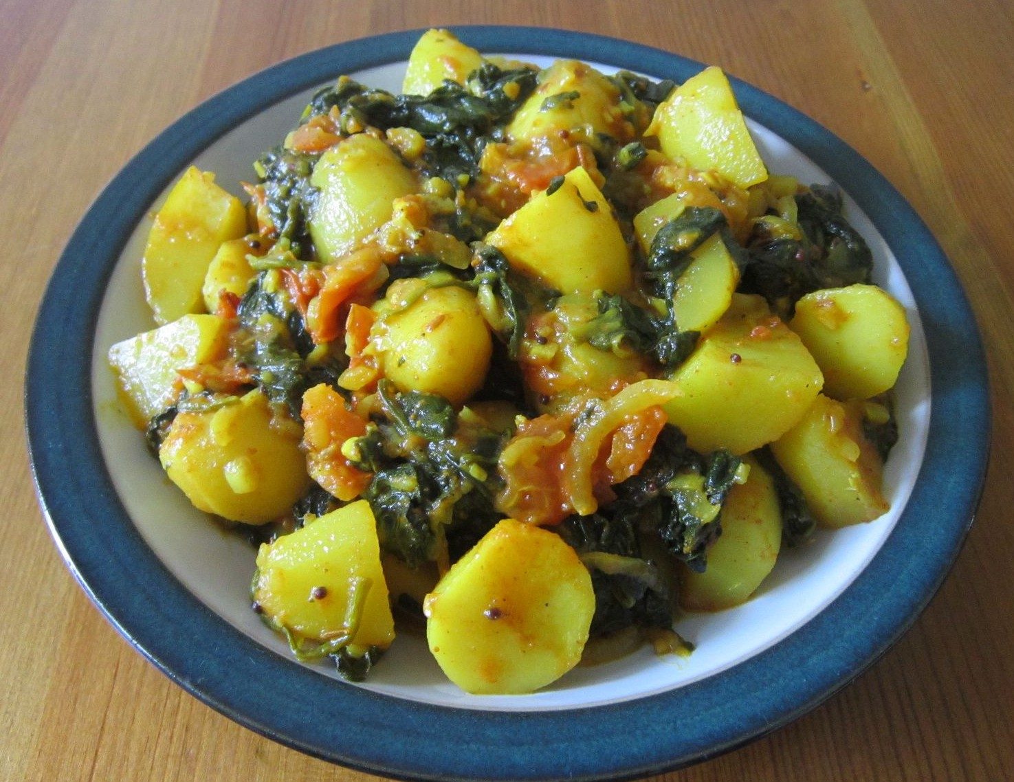 Saag Aloo