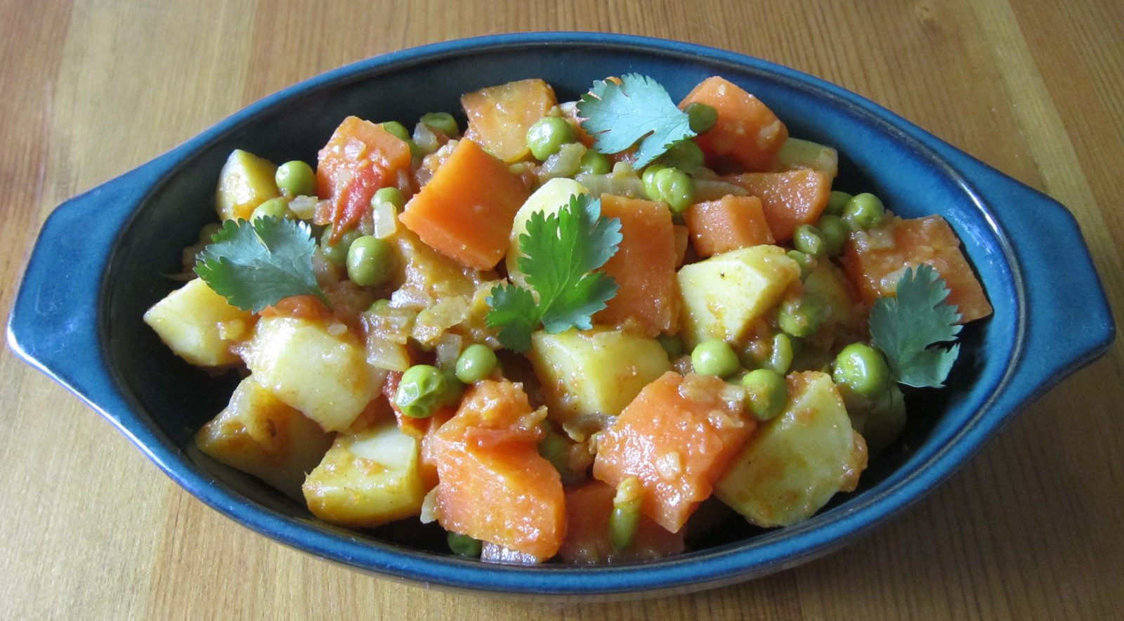 Spicy Mixed Vegetables with ginger