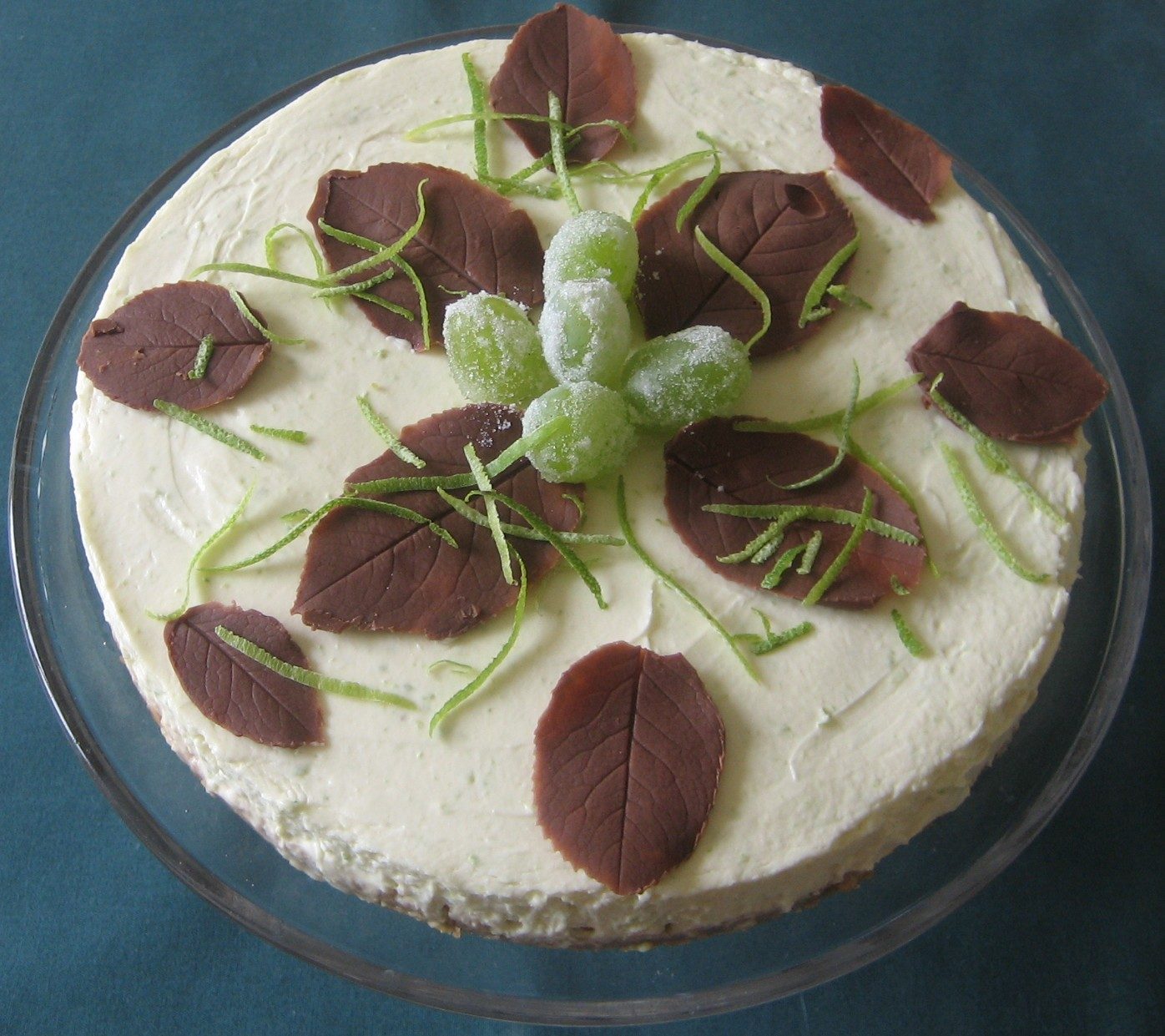 Mascarpone and Lime Cheesecake