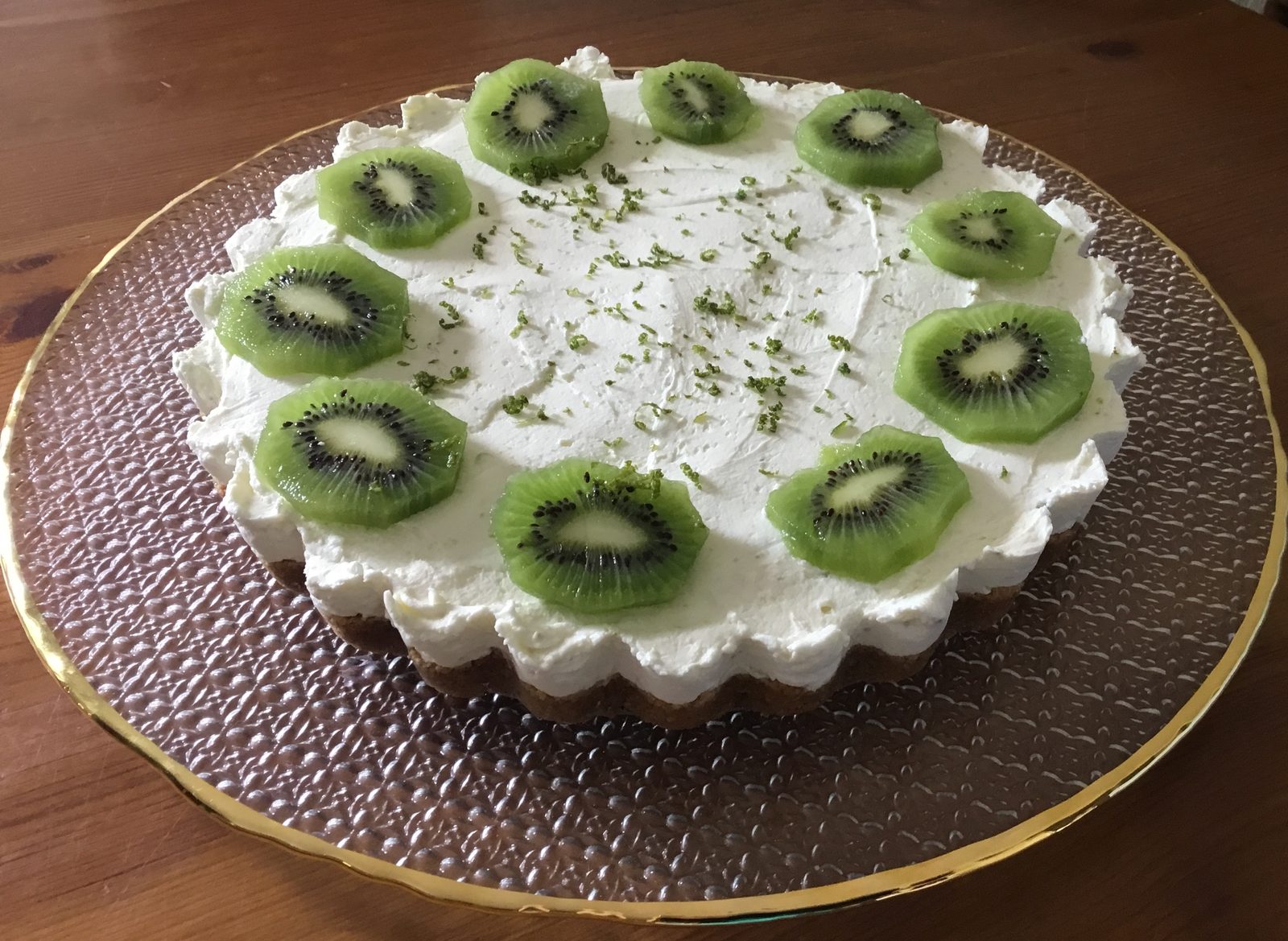 Mascarpone and Lime Cheesecake