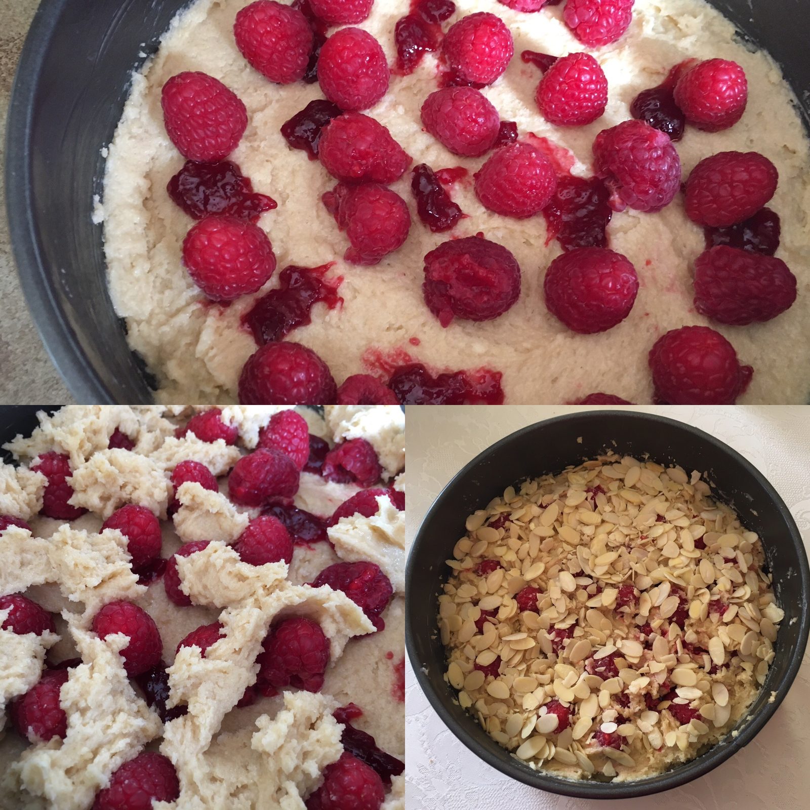 Raspberry Bakewell Cake