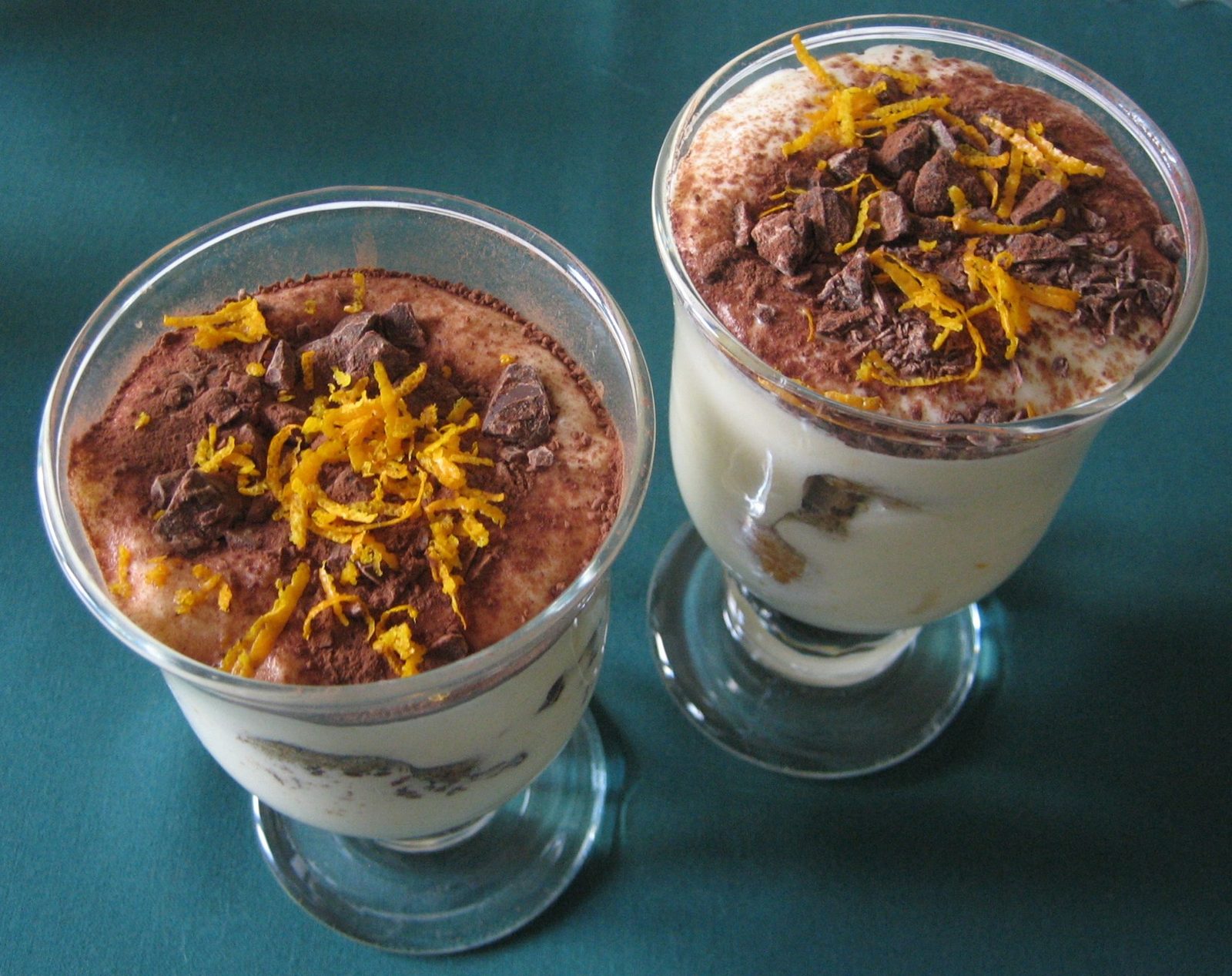 Tiramisu with Orange