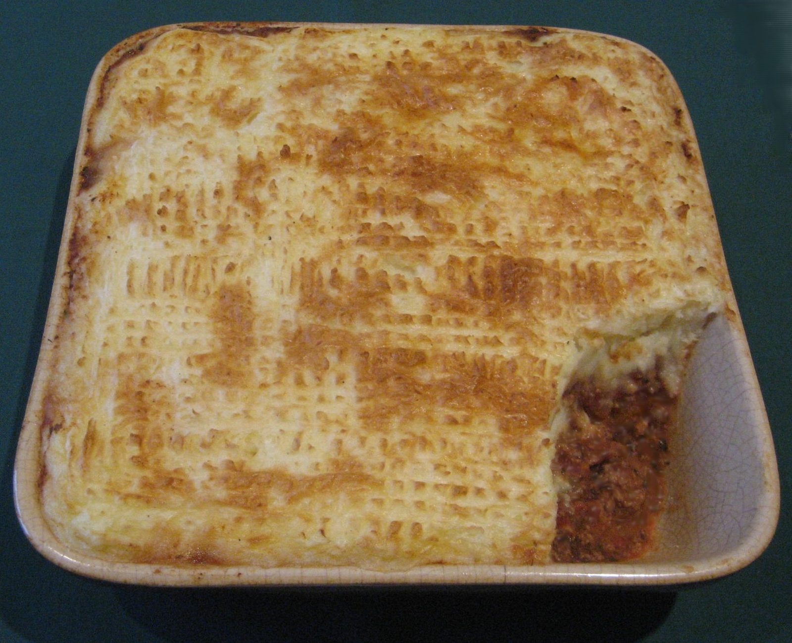 Shepherd's Pie (or Cottage Pie if made with beef)