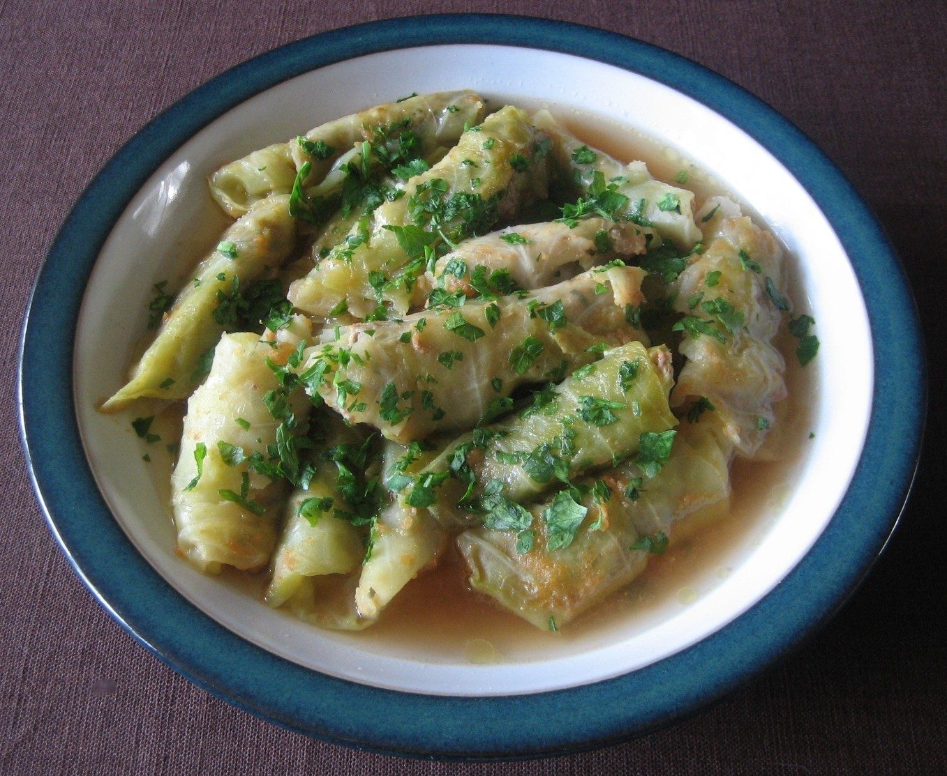 Stuffed Cabbage Leaves (Lahana Dolması)