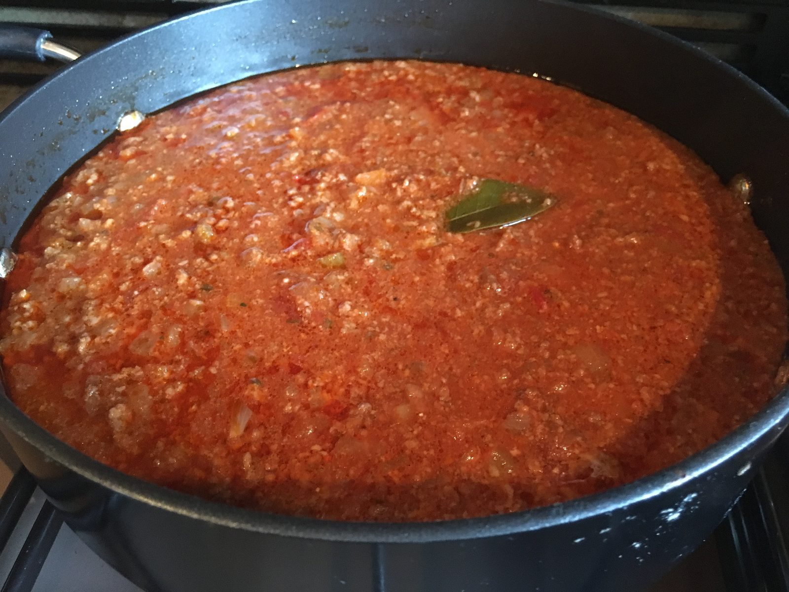 Bolognese Sauce with red wine