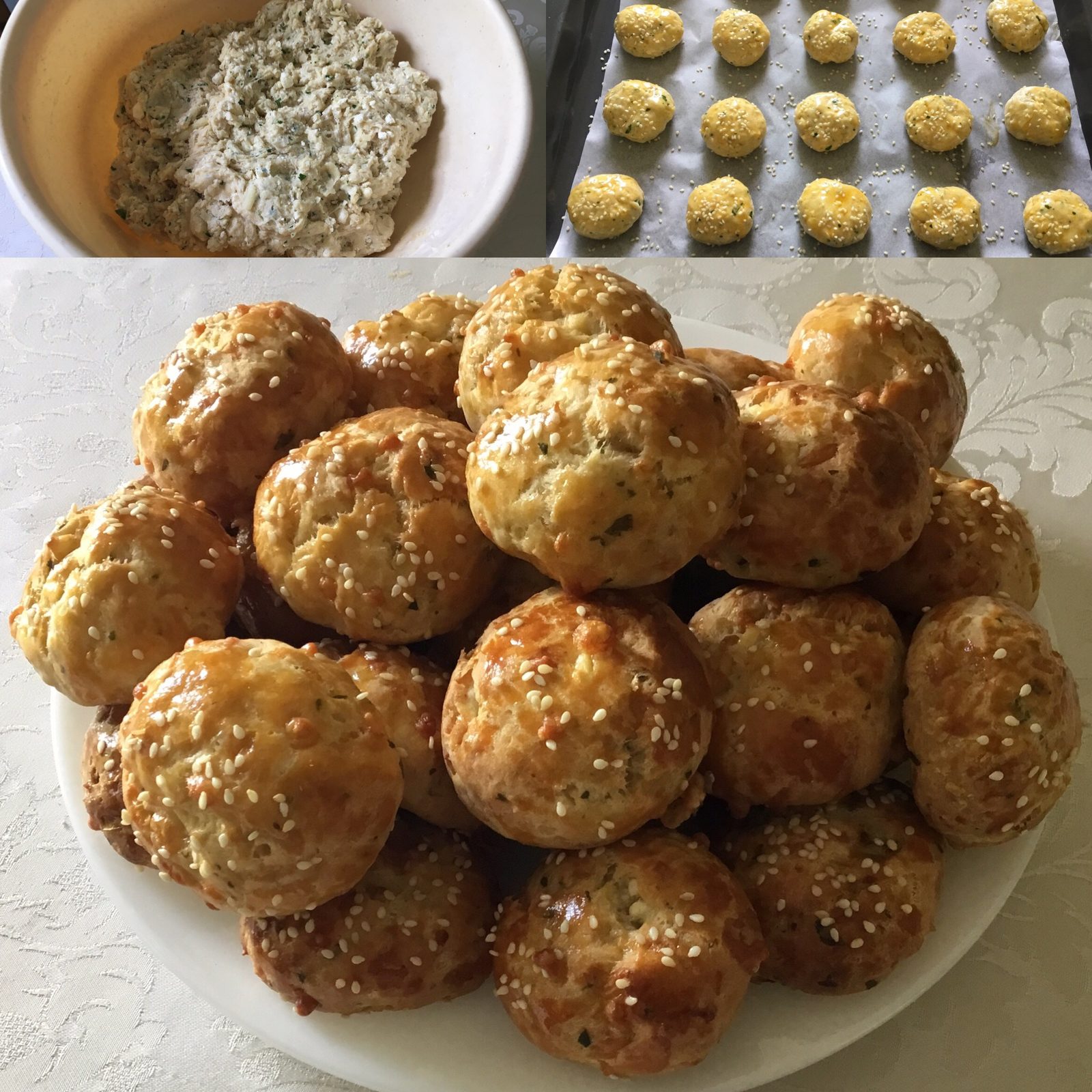 Cheese & Herb Pastries Dereotlu/Maydanozlu Peynirli Çörek