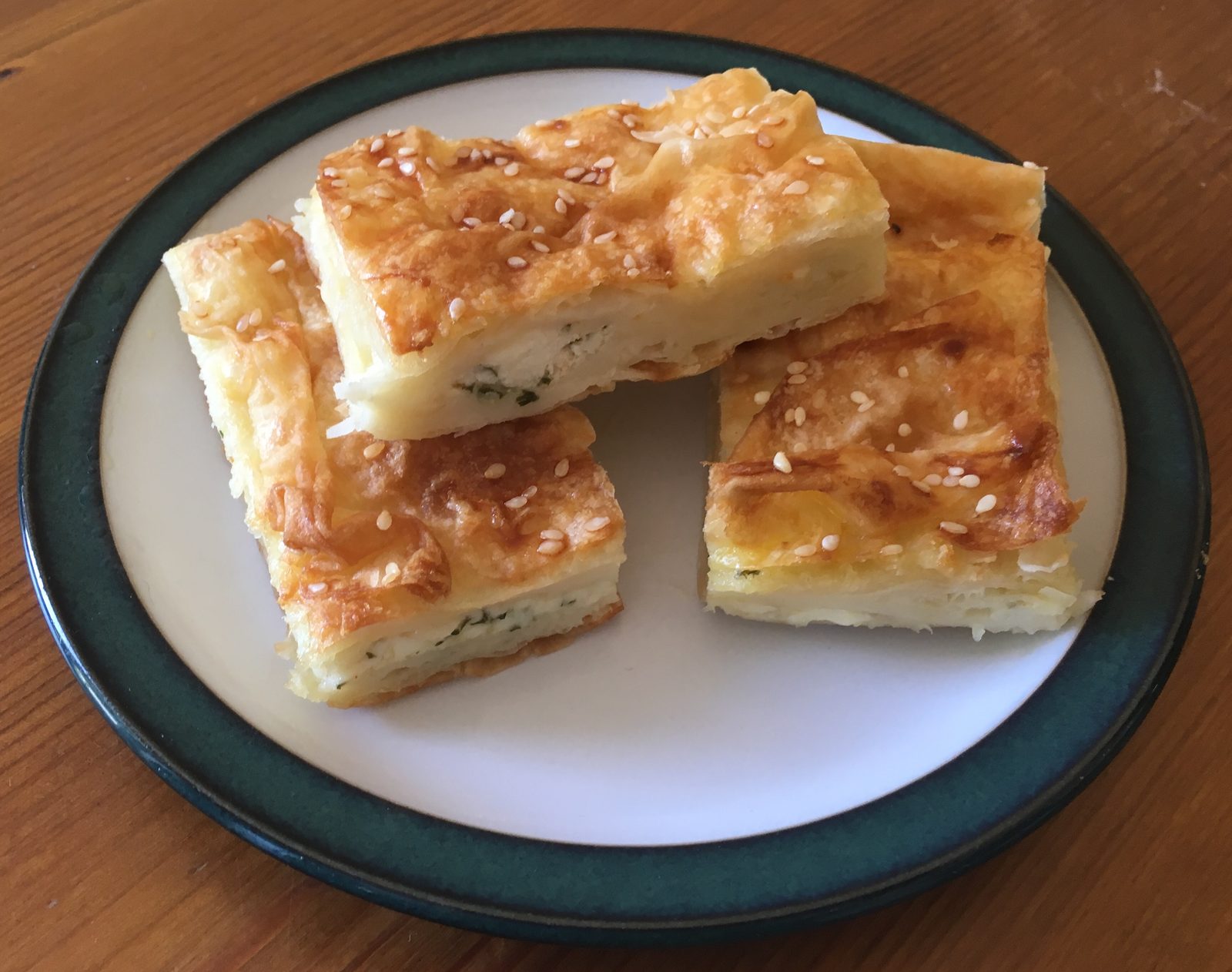 Tepsi Börek (Tray Baked Cheese Pie)