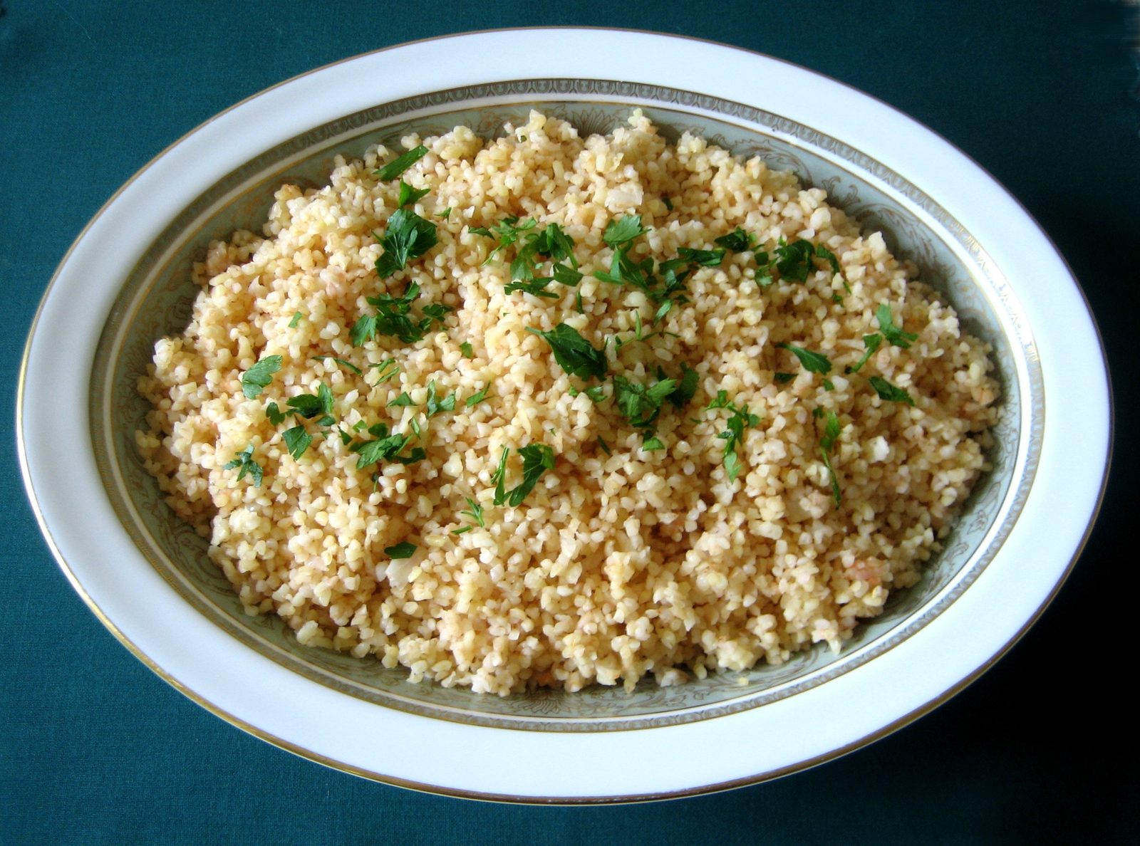 Bulgur Wheat Pilau (Bulgur Pilavı)