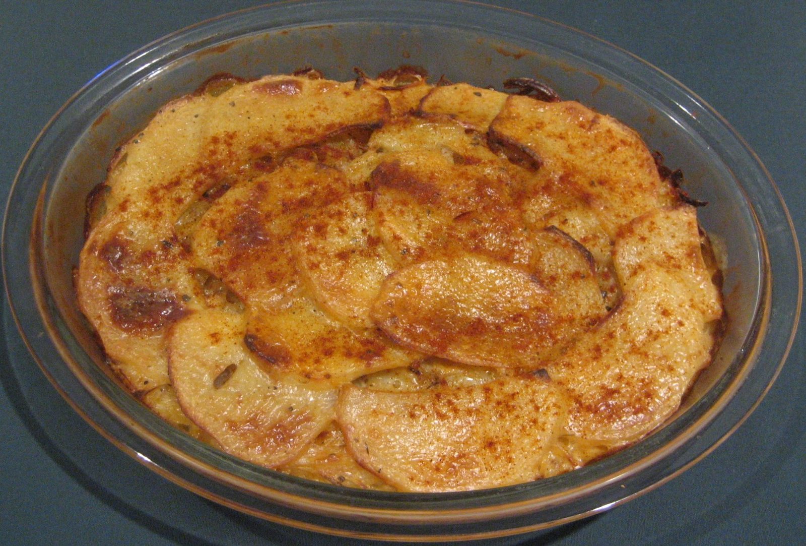 Potato and Onion Bake