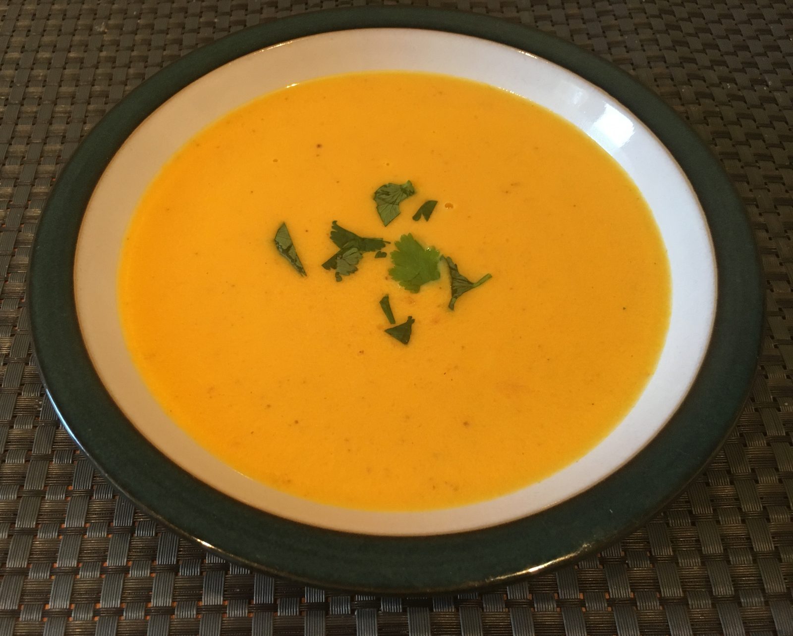 Carrot & Coriander Soup