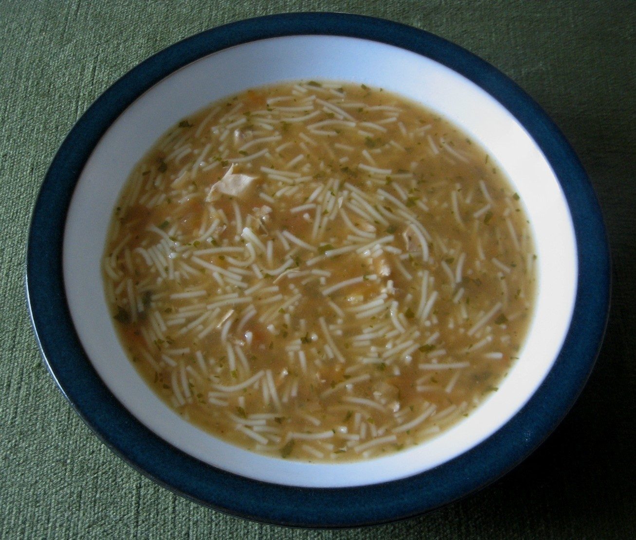 Chicken Noodle Soup (Şehriyeli Tavuk Çorbası)