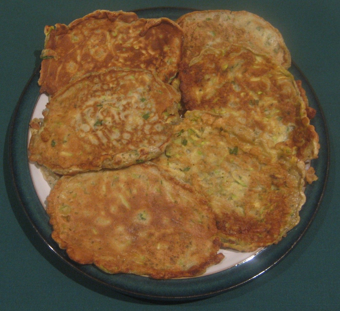 Mini Courgette Pancakes (Mücver)
