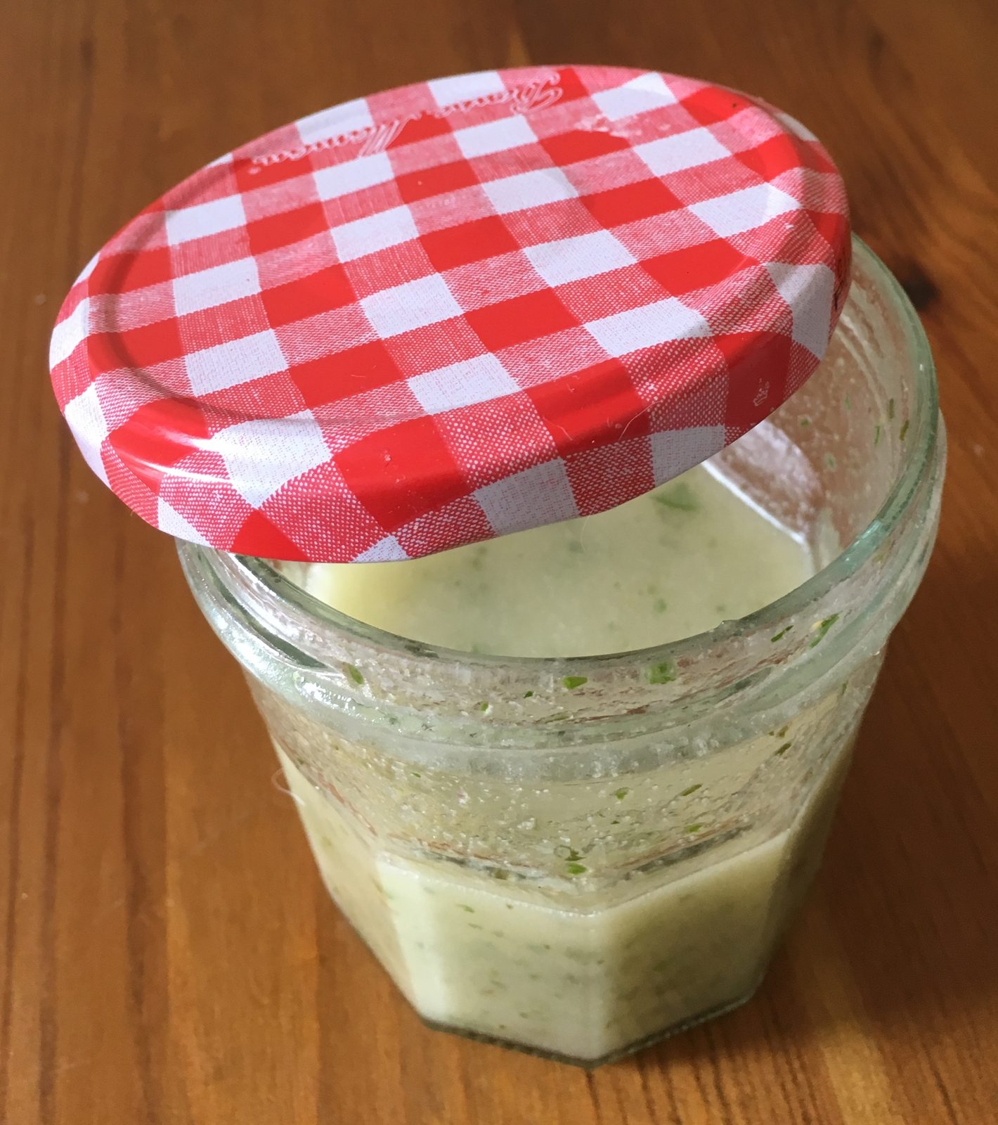 Salad Dressing for green salads and potatoes